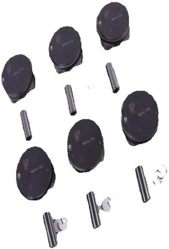 Piston Rings Set +0.50mm 11257506222 Compatible With 330i 530i X3 X5 E46 E39 E60 M54 3.0L Engine 2000-2008 in Kuwait