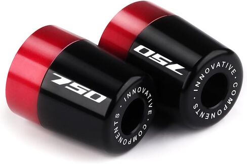 أطراف قضيب الدراجة النارية أغطية نهاية المقود متوافقة مع ملحقات H.onda CB750 K/F/A CB 750 H.ornet 2023 2024 2025 (أحمر) in Kuwait