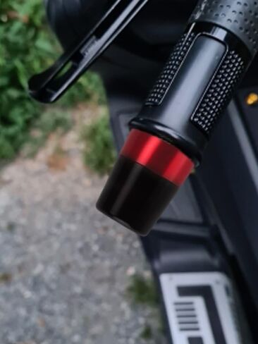 أطراف قضيب الدراجة النارية أغطية نهاية المقود متوافقة مع ملحقات H.onda CB750 K/F/A CB 750 H.ornet 2023 2024 2025 (أحمر) in Kuwait