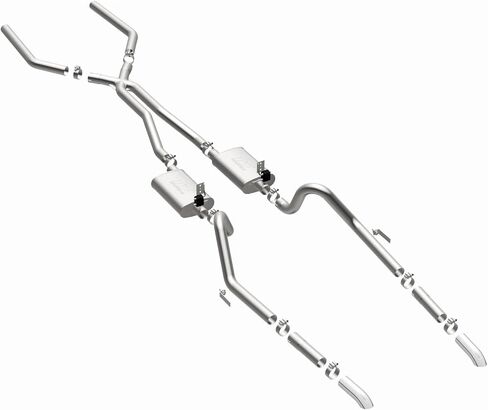 Magnaflow 15815 نظام عادم مزدوج من الفولاذ المقاوم للصدأ مقاس 2.5 بوصة in Kuwait