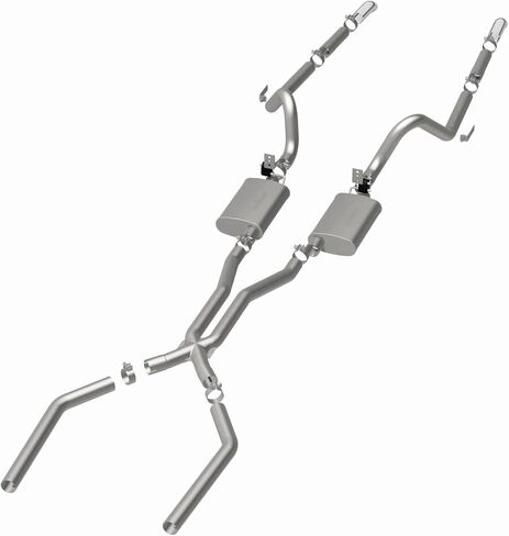 Magnaflow 15815 نظام عادم مزدوج من الفولاذ المقاوم للصدأ مقاس 2.5 بوصة in Kuwait