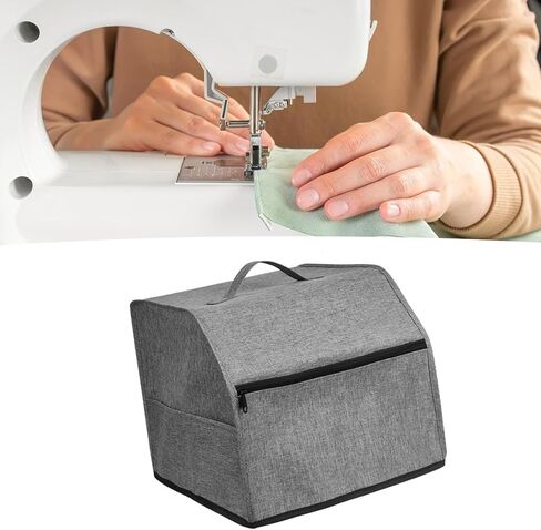 Sewing Machine Dust Cover, Oxford Cloth Serger Overlock Machine Cover with Accessories Pouch, for Most Standard Sewing Machines and Sergers in Saudi Arabia
