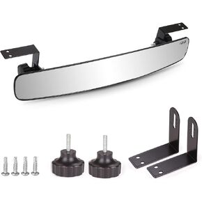 Golf Cart Rear View Mirror,Universal Golf Cart Mirrors"16.5" Extra Wide 180 Degree Panoramic Rear View Mirror for Yamaha EZGO Club Car
