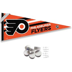 Philadelphia Flyers Pennant Flag and Wall Tack Pads Mounts