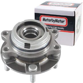 513310 Front Wheel Bearing Hub Assembly Fits for 2003-2007 Nissan Murano, 2004-2009 Nissan Quest Wheel Hub Bearing Assembly 5 Lug Bolts
