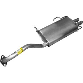 Walker Quiet-Flow SS 54295 Direct Fit Exhaust Muffler Assembly 2" Inlet (OD) 2" Outlet (OD) for Nissan Maxima