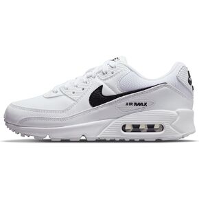 Nike Women's Air Max 90 White/Black-White (DH8010 101) - 10.5