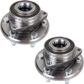 PAROD Pair Front/Rear 513289 Wheel Hub Bearing Assembly Compatible with 2010-2016 Cadillac SRX, 2011 Saab 9-4X w/Encoder ABS