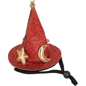 Jiawu Halloween Hat, Hamster Hat Mini Small Animals Hat, Small Animal Costume Halloween Wizard Hat, Halloween Costumes