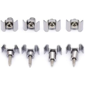 4Pcs Guitar String Trees Guides Retainer Guides String Trees Retainers for Fender Strat Stratocaster in Saudi Arabia