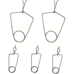 5Pcs Flute Pad Clips Welding Clamps Set Metal Flute Repair Clips 3Pcs Wind Instrument Welding Clips and 2Pcs Wind Instrument Indentation Clip for Trumpet Sax Clarinet Oboe Maintenance Tool