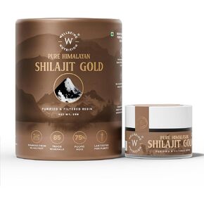 WELLBEING NUTRITION Pure Himalayan Shilajit Gold Resin