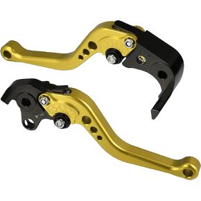 X AUTOHAUX 1 Pair Motorcycle Brake Clutch Levers Adjustable Folding CNC for Honda CBR1000RR CBR 1000RR FIREBLADE SC57 2004-2007 for CB1000R 2008-2016 Red