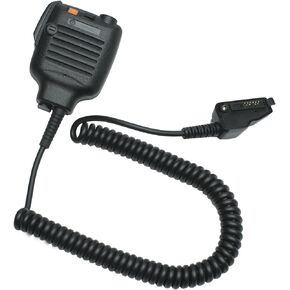 Sarcia مكبر صوت ميكروفون عن بعد لراديو كينوود NX-210 NX-300 NX-3200 NX-200 NX-5300 NX-3300 NX-3400 NX-410 NX-411 NX-5200 NX-5400 TK-2180 TK-3180 TK- 5220 TK-5320 TK-290 TK-390،أسود