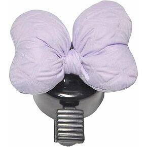 همبرغر BOWKNOT دراجة دراجة متعة الجرس للأطفال الأولاد والبنات، الدراجة التوازن الدراجة والسكوتر ملحق أجراس الدراجة طفل وردي وأرجواني