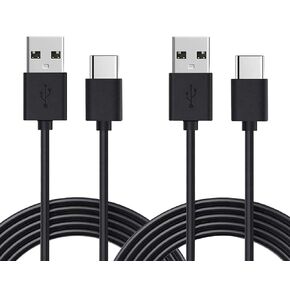 USB C Charging Cable Compatible with PS5 Controller,for Xbox Series X/for Xbox Series S Controller,2 Pack 6Ft Fast Charging USB Type C-ps5 Controller Charger Cable