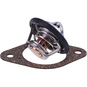 71°C 160°F Thermostat & Gasket SBA145206020 SBA145206021 Compatible with Ford New Holland 1510 1710 1110 1210 1310 1720 1920 1320 1520 1620 1715 3415 Tractor