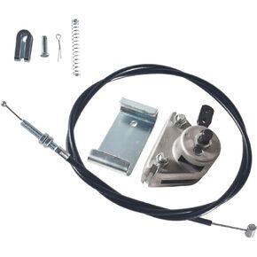 56" Brake Cable Mechanical Brake Caliper and Bracket fit Go Kart Manco 9598 9597 For Yerf-Dog ASW MB-1 Bristers Thunder Predator 212cc 196cc 6.5hp Carter Drift Trike Fun Cart Parts