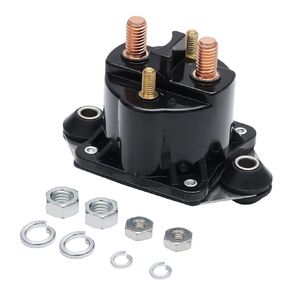 MaySpare Starter Solenoid Relay Compatible with Mercury Force Marine 340 50 75 90 120,Replace 89-817109A1 89-817109A2 89-817109A3 18-5834