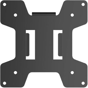 WALI Mounting Plate 75 by 75 mm to 100 by 100 mm Only for WALI Monitor Mounting System, 1 Pack, Black