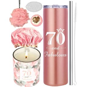 MEANT2TOBE هدايا عيد الميلاد السبعين للنساء، 70 هدايا عيد ميلاد، هدايا للنساء في عيد الميلاد السبعين، زينة عيد الميلاد السبعين، هدية عيد ميلاد سعيد السبعين، أكواب عيد الميلاد السبعين، لوازم حفلات عيد الميلاد السبعين in Kuwait