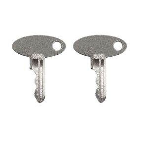 5 Pack Ignition Keys for Ford New Holland Massey Ferguson Perkins Sakai Shibaura Terramite Vermeer 1570 (5)