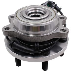 MACEL 515065 Front 4x4 Wheel Hub Bearing Assembly Compatible with 05-17 Nissan Frontier, 05-12 Nissan Pathfinder, 05-15 Nissan Xterra, 2009-2012 Suzuki Equator 6 Lugs W/ABS