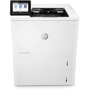 HP LaserJet Enterprise M612x Monochrome Printer with built-in Ethernet, 2-sided printing & extra paper tray (7PS87A), White