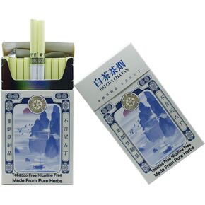 Herbal Cigarettes, Tobacco Free, Nicotine Free, 2 Packs-40 Smokes