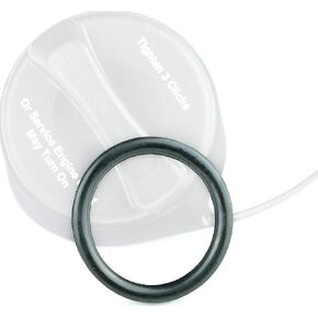 RKX Gas cap replacement seal Fuel Compatible with GM 20915842 GT330