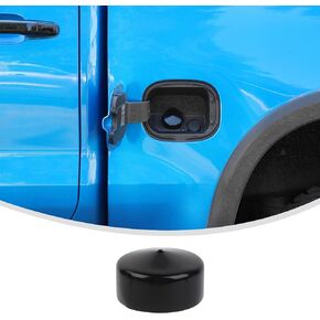 Linskip Motors Capless Fuel Cap Compatible with 2021-2024 Ford Bronco/F150 & 2019-2024 Chevy Silverado 1500, Gas Cap Dust Cover for Capless Fuel System Accessories