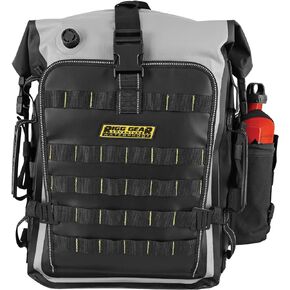 Nelson-Rigg Hurricane Waterproof Backpack/Tail Pack,Black/Gray, 30 Liters