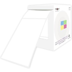 PARLAIM Matte Rectangle Label Stickers 2" x 3" Adhesive Color Code Stickers, 250PCS Tags for Business, Expressage, Fluorescent Green