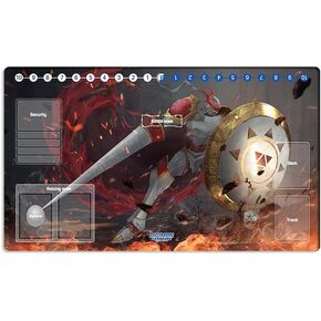 New Mlikemat DTCG Duel Playmat Digimon Dukemon Anime Trading Card Game Mat Pad Card Zones + Free Bag