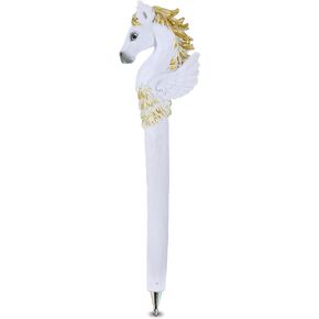 Pegasus Novelty Pen - Fun & Unique Kids & Adults Office Supplies Ballpoint Pen, Colorful Pegasus Horse Writing Pen Instrument For School & Office Desk Decor