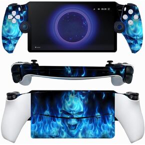 Vinyl Skin Sticker Decal for PS Portal Remote Player Console - Blue Devil