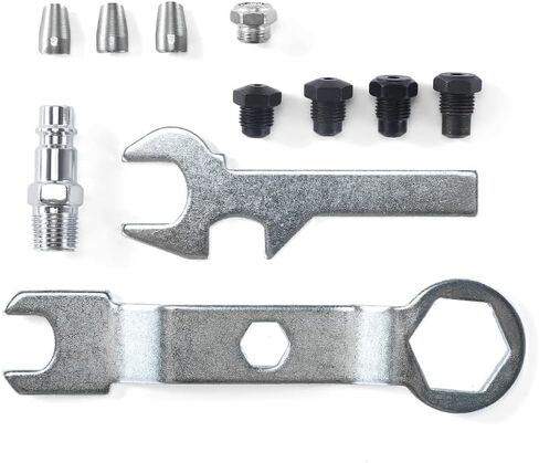 مسدس برشام أعمى هوائي شديد التحمل، مجموعة أدوات تثبيت هيدروليكية مع 1/8 بوصة، 5/32 بوصة، 3/16 بوصة، 1/4 بوصة مسدس برشام بوب للضاغط in Kuwait