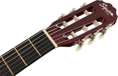 جيتار صوتي كلاسيكي من Fender Squier SA-150N - حزمة طبيعية مع حقيبة الحفلة والموالف والحزام واللقطات وجيتار DVD من أوستن بازار in Kuwait