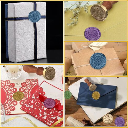 ختم شمع التنين الطائر، رأس نحاسي قابل للإزالة، رائع للأحرف العتيقة وأظرف بطاقات دعوات حفلات الزفاف، وختم الحروف، وعيد الشكر، وعيد الميلاد in Kuwait