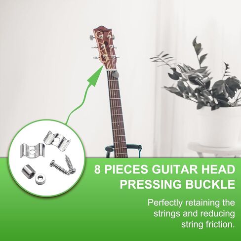 4Pcs Guitar String Trees Guides Retainer Guides String Trees Retainers for Fender Strat Stratocaster in Saudi Arabia