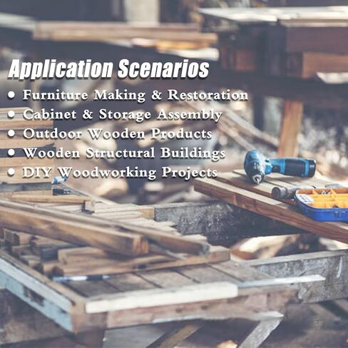 مجموعة متنوعة من 320 قطعة من براغي ثقب الجيب - 8 × 1 بوصة، 8 × 1-1/4 بوصة، 8 × 2-1/2 بوصة، 8 × 2 بوصة براغي خشبية ذات خيط خشن مقاومة للصدأ، محرك مربع، لقمة محرك متضمنة، أزرق in Kuwait