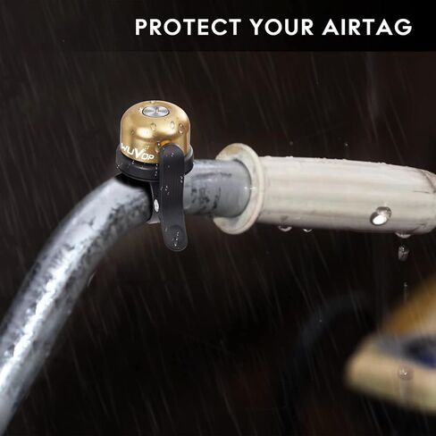 جرس الدراجة، حامل دراجة هوائية مخفي في الجرس، جرس دراجة لمقود دراجة بقطر 0.87-1.0 بوصة، ملحقات حامل أجراس الدراجة المقاومة للماء للدراجات للبالغين in Kuwait