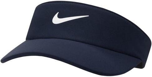 Nike 2023 Women Dri-FIT Aerobill Golf Visor Obsidian/White One Size Fits All in Saudi Arabia