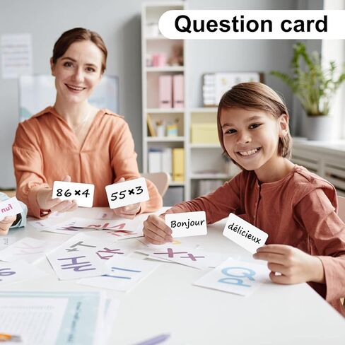 100 حزمة من بطاقات الفهرس 3 × 5 بوصات بيضاء فارغة سميكة ثقيلة الوزن بطاقة ثقيلة 90 رطلًا للبطاقات البريدية وورق الصور واللوحات المقطعية، مثالية للفصول الدراسية والمكتب والاستخدام المنزلي in Kuwait