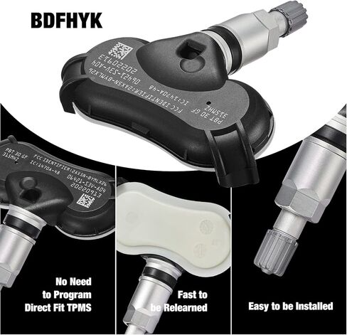 BDFHYK TPMS Sensor Compatible with Acura MDX RL TL, Honda Odyssey Pilot Ridgeline 315Mhz Programmed Tire Pressure Monitoring Sensor Replaces# 06421-S3V-A04, 06421S3VA04 in Saudi Arabia