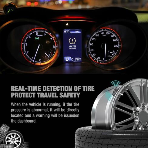 BDFHYK TPMS Sensor Compatible with Acura MDX RL TL, Honda Odyssey Pilot Ridgeline 315Mhz Programmed Tire Pressure Monitoring Sensor Replaces# 06421-S3V-A04, 06421S3VA04 in Saudi Arabia