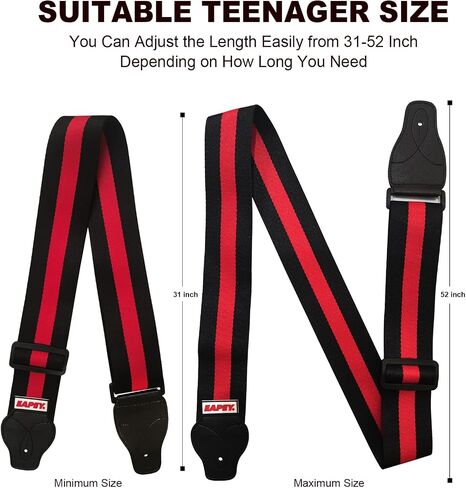 Stylish Guitar Straps-Adjustable Guitar Straps with Sturdy Double layer Composite Leather Ends in Saudi Arabia