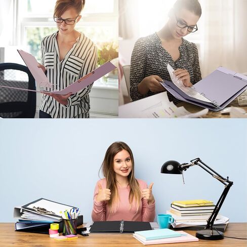 فواصل مجلدة مع علامات تبويب، فواصل لـ 3 مجلدات حلقية، 5 علامات تبويب، أسود كلاسيكي (11 بوصة طول × 8.5 بوصة عرض) in Kuwait