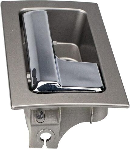 RLB-HILON Interior Door Handle Compatible with Ford F150 2009 to 2014 Year Front or Rear Left Driver Side Door, Chrome Lever Black Housing, Replacement for # CL3Z-1522601-GA 9L3Z-1522601-CB in Saudi Arabia