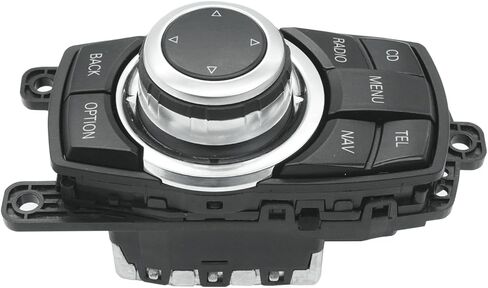 65829206444 مفتاح الوسائط المتعددة iDrive زر عصا التحكم 10Pin مناسب لسيارات BMW 5 7 X3 Series F07 F10 F11 F01 F02 F03 F04 F25 iDrive Controller CIC Navigation 2007-2017 استبدال # 65829206446 65829212451 9206444 in Kuwait